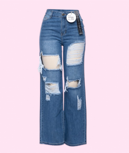 Heather Flare Jeans